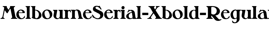 MelbourneSerial-Xbold Regular.ttf