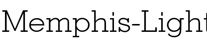 Memphis-Light Regular.ttf