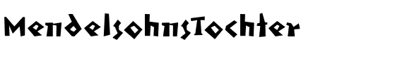 MendelsohnsTochter Regular.ttf