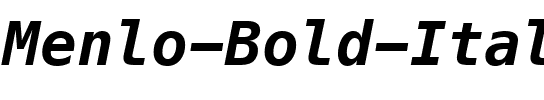 Menlo Bold Italic.ttf