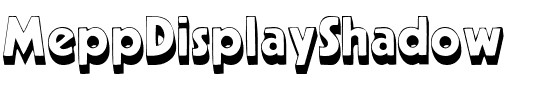 MeppDisplayShadow Regular.ttf