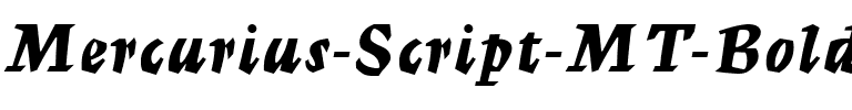 Mercurius Script MT Bold Bold.ttf