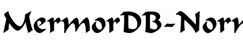 MermorDB Normal.ttf