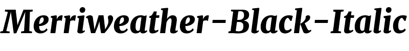 Merriweather Black Italic.ttf