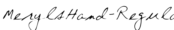MerylsHand Regular.ttf