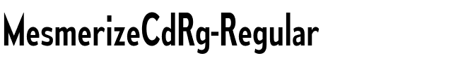 Mesmerize Cd Rg Regular.ttf