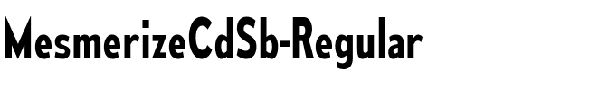 Mesmerize Cd Sb Regular.ttf