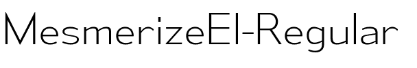 Mesmerize El Regular.ttf