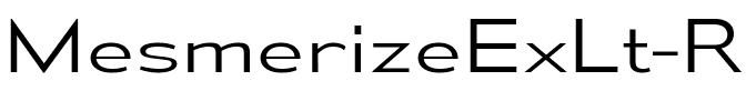 Mesmerize Ex Lt Regular.ttf