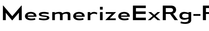Mesmerize Ex Rg Regular.ttf