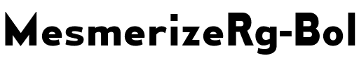 Mesmerize Rg Bold.ttf