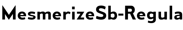 Mesmerize Sb Regular.ttf