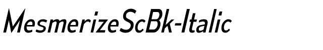 Mesmerize Sc Bk Italic.ttf