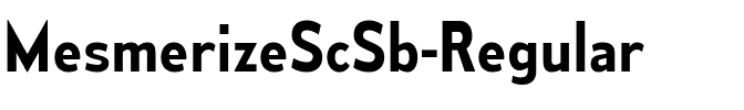 Mesmerize Sc Sb Regular.ttf