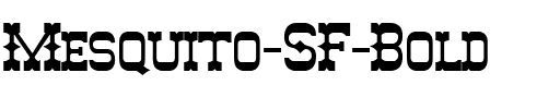 Mesquito SF Bold.ttf