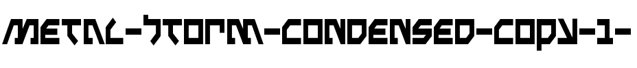 Metal Storm Condensed Condensed.ttf