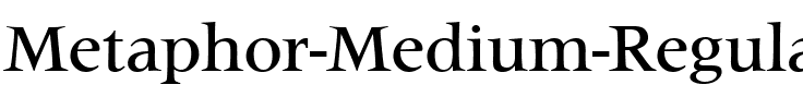 Metaphor-Medium Regular.ttf