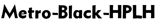 Metro Black HPLHS.ttf