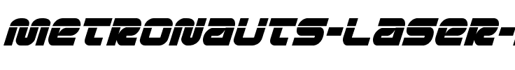 Metronauts Laser Italic Italic.ttf