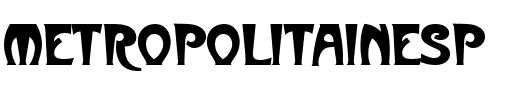 MetropolitainesP Regular.ttf