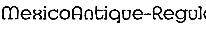 MexicoAntique Regular.ttf