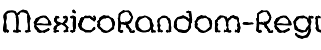 MexicoRandom Regular.ttf
