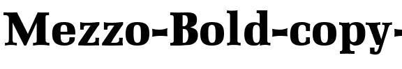Mezzo Bold.ttf