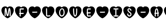 Mf Love Is Awesome Regular.ttf