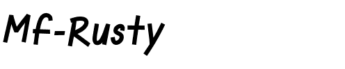 Mf Rusty Regular.ttf