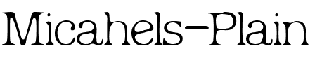 Micahels Plain.ttf