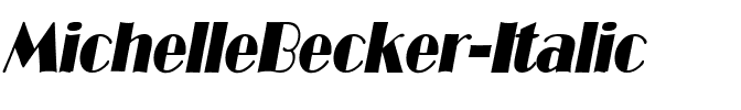 MichelleBecker Italic.ttf