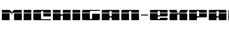 Michigan Expanded Laser Expanded.ttf
