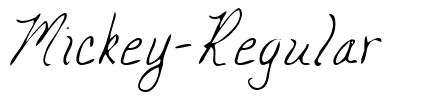 Mickey Regular.ttf
