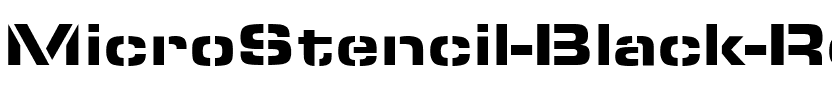 MicroStencil-Black Regular.ttf
