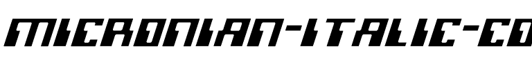 Micronian Light Italic Light Italic.ttf