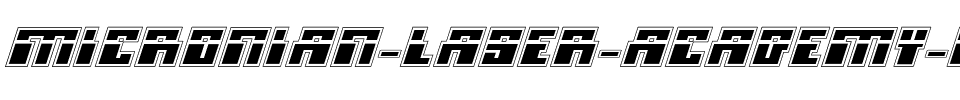 Micronian Laser Academy Italic Regular.ttf