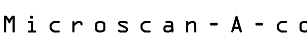 Microscan A Regular.ttf