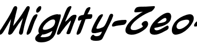 Mighty Zeo 2.0 Bold.ttf