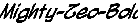 Mighty Zeo Bold.ttf