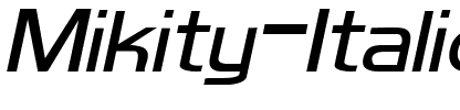 Mikity Italic.ttf