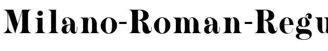 Milano Roman Regular.ttf