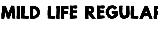 Mild Life Regular Personal Use Regular.otf