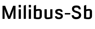 Milibus Sb Regular.ttf