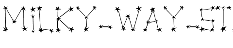 Milky Way Stars Regular.ttf