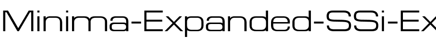 Minima Expanded SSi Expanded.ttf