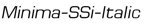 Minima SSi Italic.ttf