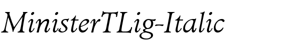 MinisterTLig Italic.ttf