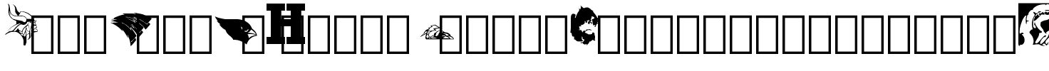Minnesota High School Logos first font Regular.ttf