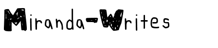 Miranda Writes Regular.ttf