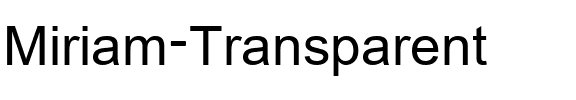 Miriam Transparent Regular.ttf